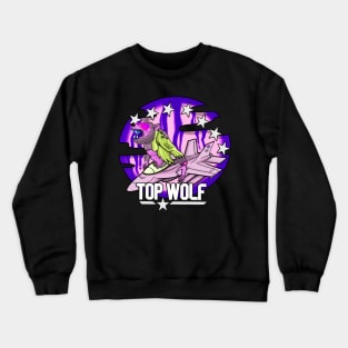 Top Wolf - Toxic Waste Purple Crewneck Sweatshirt